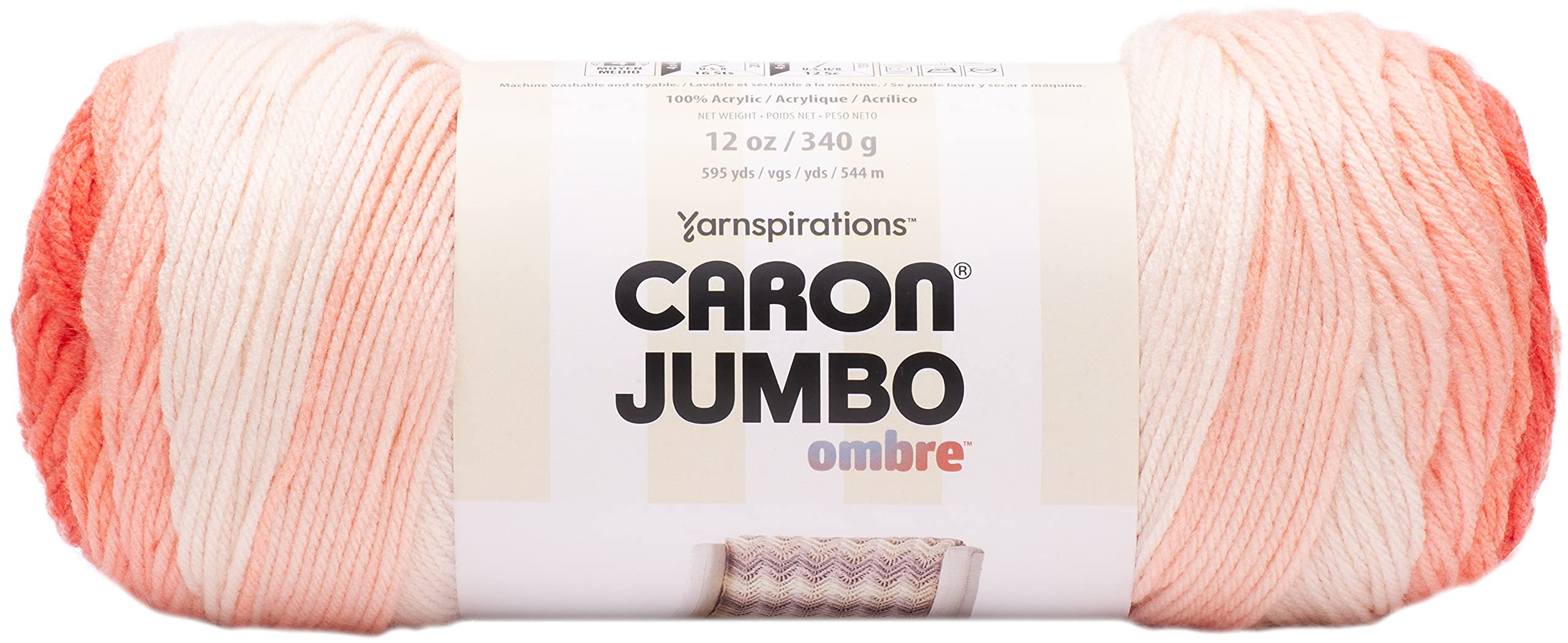 Amazon.com: Yarn Jumbo Print OMB Salmon